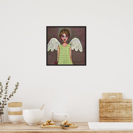Poster Angel de grâce-impression (Cuisine)