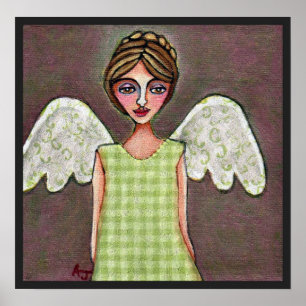 Poster Angel de grâce-impression
