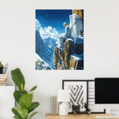 Poster Angel de montagne (Bureau à domicile)