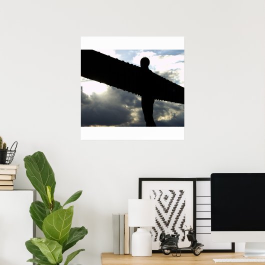 Poster Angel Du Nord Imprimer (Bureau à domicile)