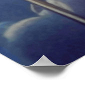 Poster Angel En Bleu Portant Une Épée (Coin)