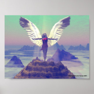 Poster Angel en haut
