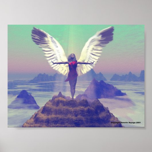 Poster Angel en haut (Devant)
