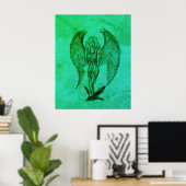 Poster Angel en style tatouage (Bureau à domicile)