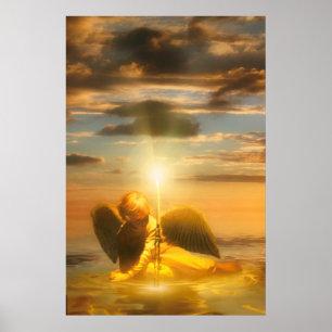 Poster Angel Enfant LUMIÈRE LE MONDE