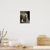 Poster "Angel et diable" ou "Jouer au diabolo" (Cuisine)