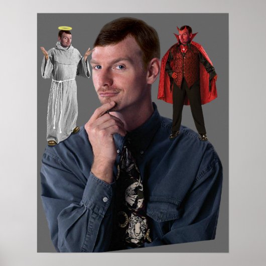 Poster Angel et diable sur mes épaules (Devant)