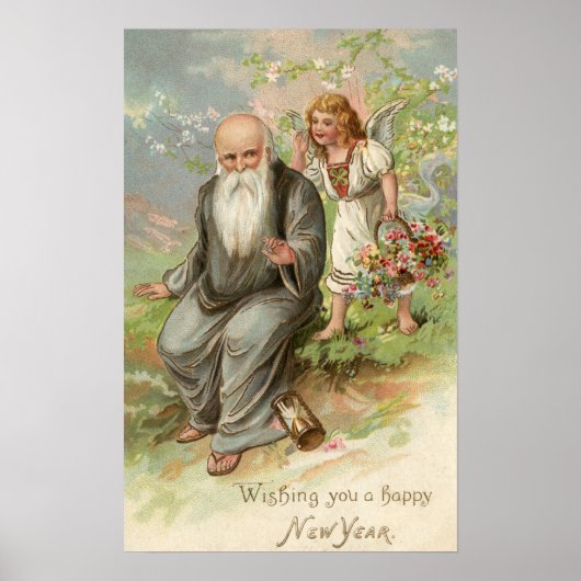 Poster Angel et père Heure n° 1 (Devant)