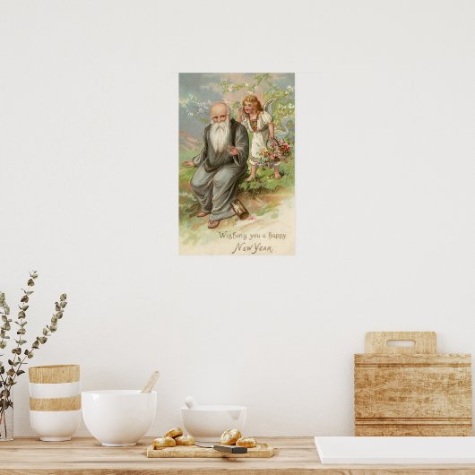 Poster Angel et père Heure n° 1 (Cuisine)