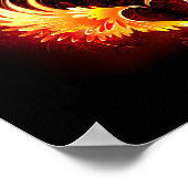 Poster Angel Fire Heart with Wings (Coin)