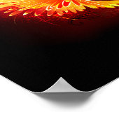 Poster Angel Fire Heart with Wings (Coin)