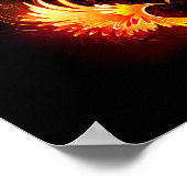 Poster Angel Fire Heart with Wings (Coin)