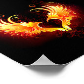 Poster Angel Fire Heart with Wings (Coin)