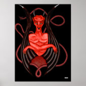 Poster Angel foncé (Devant)