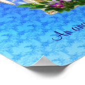 Poster Angel Gardien Surveillant Personnalisé (Coin)