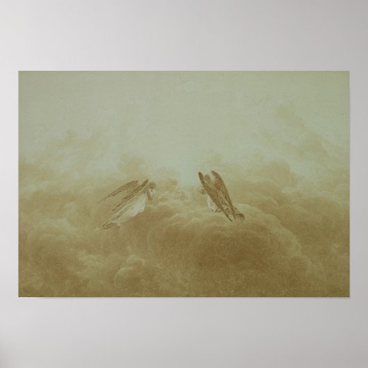 Poster Angel in Prayer, c.1826-34 (Devant)