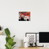Poster Angel Lutte avec Jacob, Paul Gauguin (Bureau à domicile)