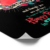 Poster Angel Maman Joyeux Anniversaire Dans Le Ciel Jour (Coin)