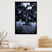 Poster Angel noir de Iowa City Imprimer (Cuisine)