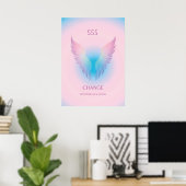 Poster Angel Numéro Aura 555 Modifier (Bureau à domicile)