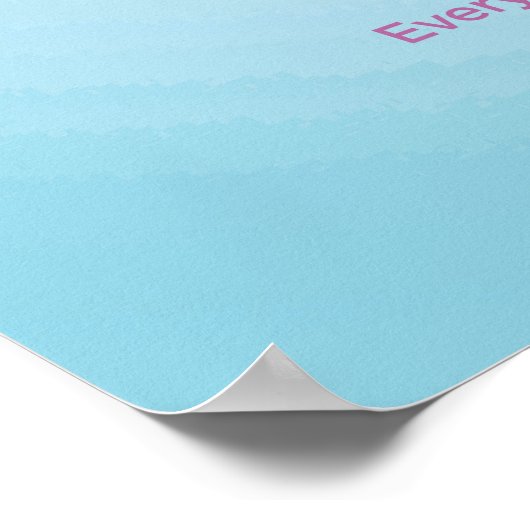 Poster Angel Numéro Aura 888 Intuition (Coin)