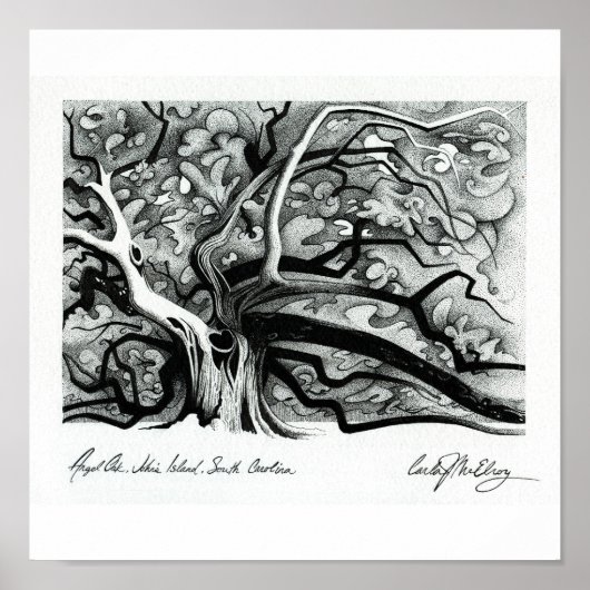 Poster Angel Oak (Devant)