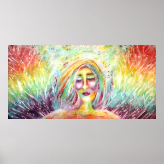 Poster "Angel of Imperfection" Art de Victoria Lynn Hall (Devant)