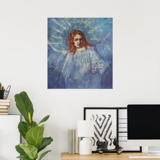 Poster Angel par Vincent van Gogh (Bureau à domicile)