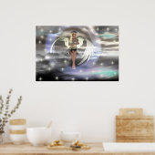 Poster Angel sur un nuage (Cuisine)