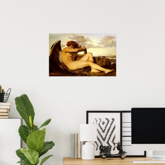 Poster Angel tombé (Bureau à domicile)