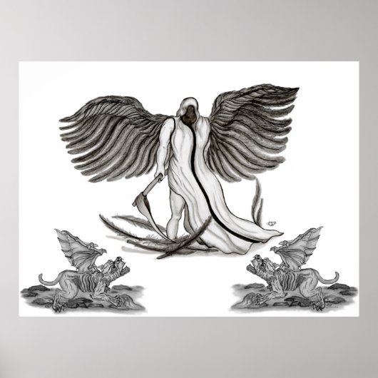 Poster Angel Uriel (Devant)