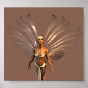 Poster Angel~white
