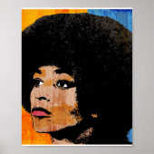 POSTER ANGELA DAVIS (COULEUR) (Devant)