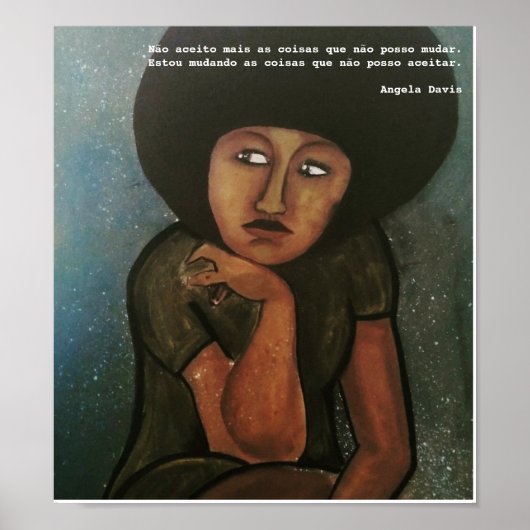Pôster Angela Davis Poster (Voorkant)
