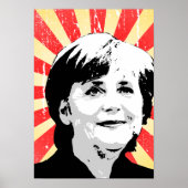Poster Angela Merkel (Devant)