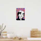 Poster Angela Merkel (Cuisine)