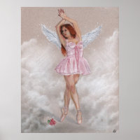 Poster Angelic Ballerina