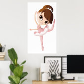 Poster Angelina la Ballerina (Bureau à domicile)