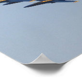 Poster Angels bleus FA-18 (Coin)