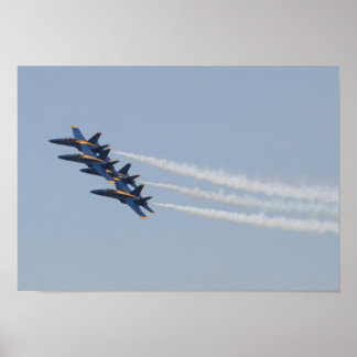 Poster Angels bleus FA-18
