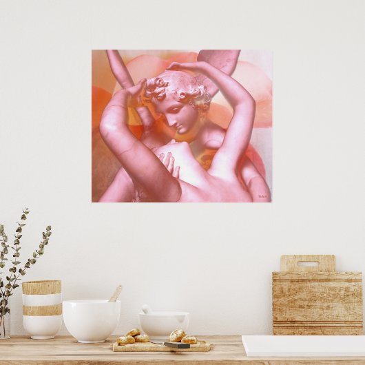 Poster Angels Embrasser l'impression (Cuisine)