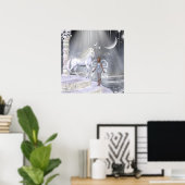 Poster Angels Fae Unicornes Imprimer (Bureau à domicile)