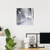 Poster Angels Fae Unicornes Imprimer (Bureau à domicile)
