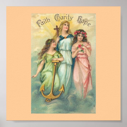 Poster Angels~Faith, Hope & Charity (Devant)