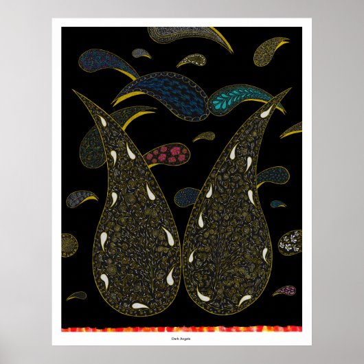 Poster Angels foncés - Imprimer (Devant)