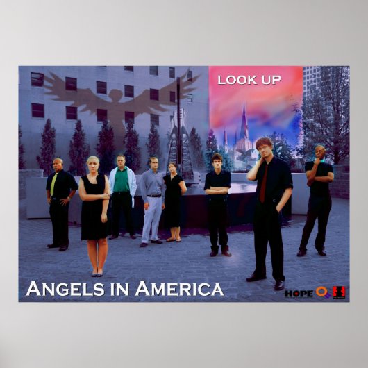 Poster Angels in America Limited Edition (Devant)