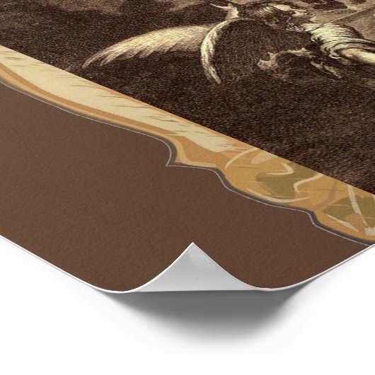 Poster Angels Sur Une Échelle Céleste (Coin)