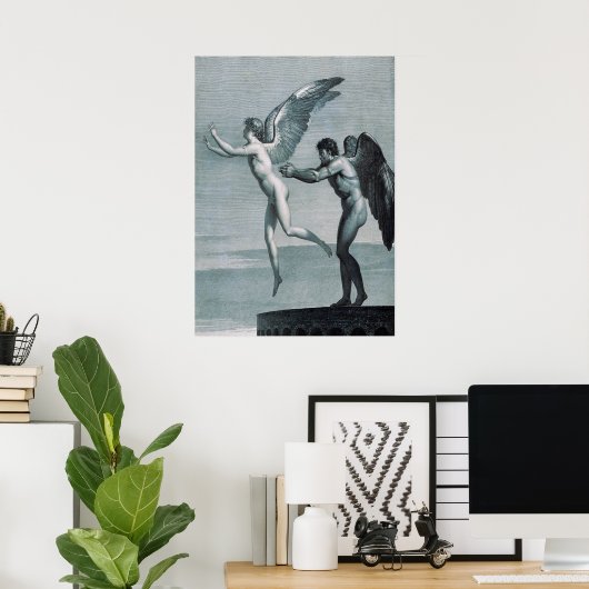 Poster Angels vintages par Charles Landon (Bureau à domicile)
