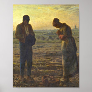 Poster Angelus Jean Francois Millet