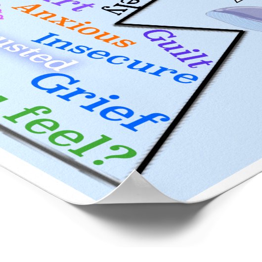 Poster Anger Iceberg 1 (Coin)